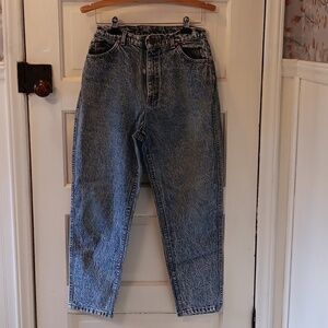 Vintage 1980s Lee jeans stone washed 12P